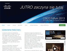 Tablet Screenshot of cisco.proidea.org.pl